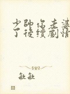 少帅你老婆又跑了后续剧情