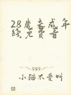 28岁未成年在线免费看