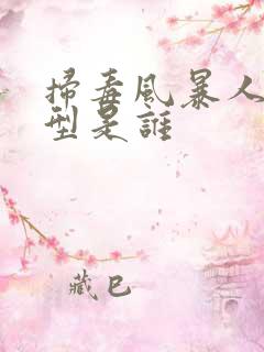 扫毒风暴人物原型是谁