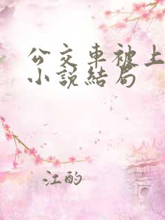 公交车被上高潮小说结局