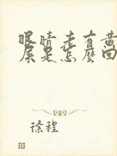 眼睛老有黄色眼屎是怎么回事