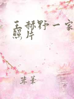 王赫野一家三口照片