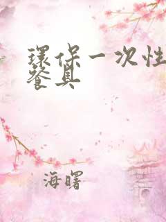 环保一次性环保餐具