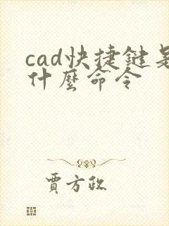 cad快捷键是什么命令