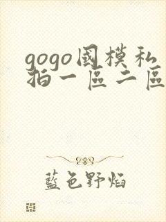 gogo国模私拍一区二区