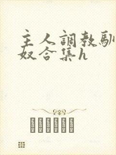 主人调教驯化贱奴合集h