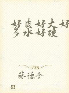 好爽好大好湿好多水好硬