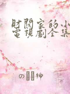 财阀家的小儿子电视剧全集