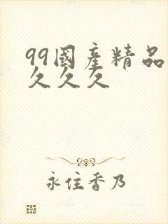 99国产精品久久久久