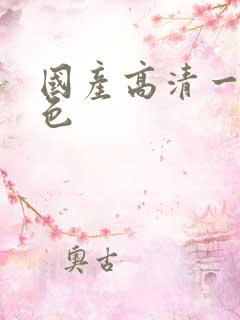 国产高清一级黄色