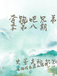 奔跑吧兄弟第四季第八期