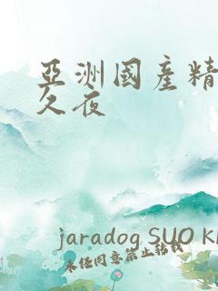 亚洲国产精品久久夜