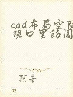 cad布局空间视口里的图形不见了