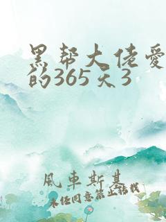黑帮大佬爱上我的365天3