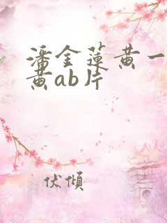 潘金莲黄一级特黄ab片