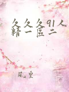 久久久91人妻精一区二