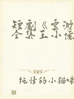 短剧《云渺4》全集王小亿在线观看