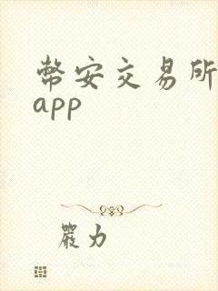 币安交易所下载app