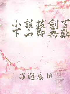 小说拔剑百年,下山即无敌完整版