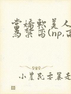 当娇软美人被囚为禁脔(np,高h)