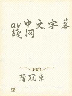 av中文字幕在线网