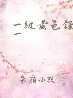 一级黄色录像片一