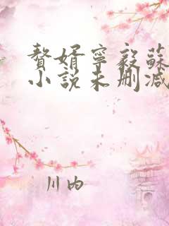 赘婿宁毅苏檀儿小说未删减版