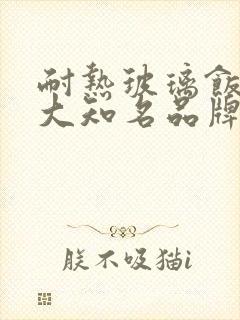 耐热玻璃饭盒十大知名品牌