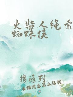 火柴人绳索英雄蜘蛛侠