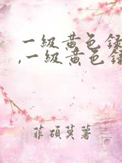 一级黄色录像片,一级黄色录像片