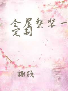 全屋整装一站式定制