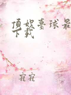 顶娱台球最新版下载