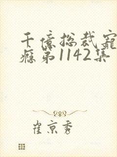 千亿总裁宠妻上瘾第1142集