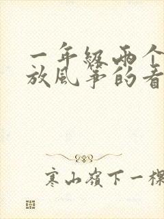 一年级两个孩子放风筝的看图写话