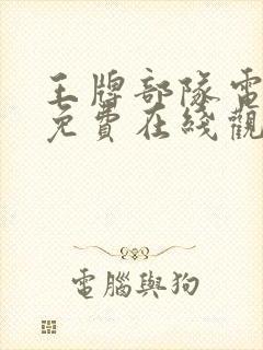 王牌部队电视剧免费在线观看