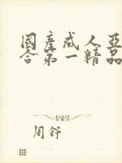 国产成人亚洲综合第一精品,国内