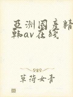 亚洲国产精品日韩av在线