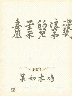 妻子的浪漫旅行应采儿第几季