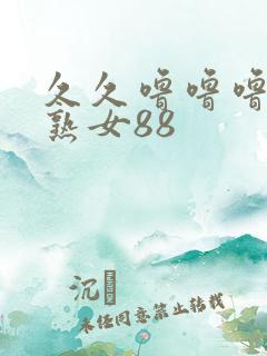 久久噜噜噜久久熟女88