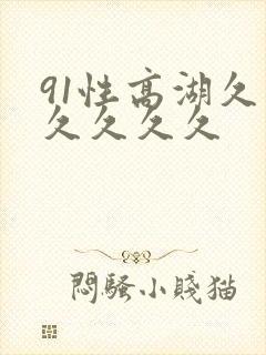 91性高湖久久久久久久