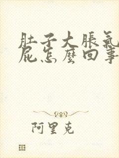 肚子大胀气老放屁怎么回事