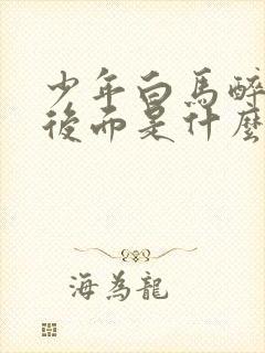 少年白马醉春风后面是什么