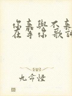 你来与不来我都在等你 歌词