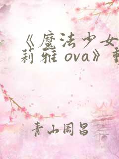 《魔法少女☆伊莉雅 ova》动漫