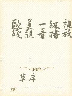 欧美一级视频在线观看播放