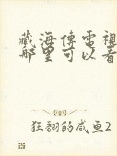 藏海传电视剧在哪里可以看全集