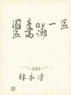国产av一区二区高潮