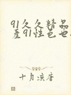 91久久精品国产91性色也88