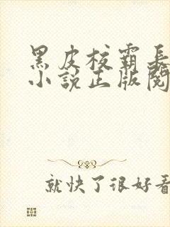 黑皮校霸长批后小说正版阅读