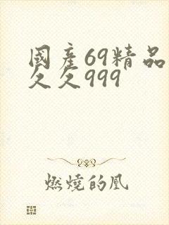 国产69精品久久久999